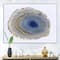 Designart - Golden Water Agate - Fashion Canvas Wall Art